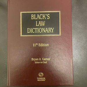 Black’s Law Dictionary 11th edition